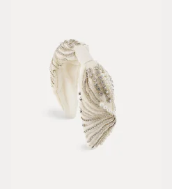 forte_forte rhinestone headband ivory^ Jewels