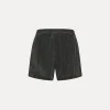forte_forte satin shorts noir^ Pants