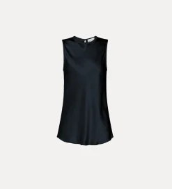 forte_forte satin top abisso^ Tops