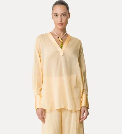 forte_forte shirt in linen and silk sole^ Shirts