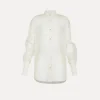 forte_forte shirt in silk organza giglio^ Shirts