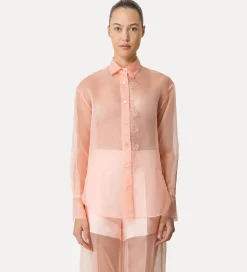 forte_forte shirt in silk organza pesco^ Shirts