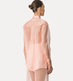 forte_forte shirt in silk organza pesco^ Shirts