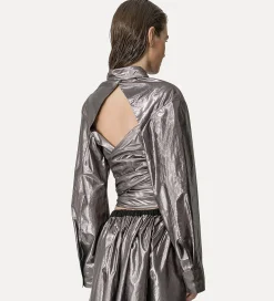 forte_forte shirt with sash ombra^ Shirts
