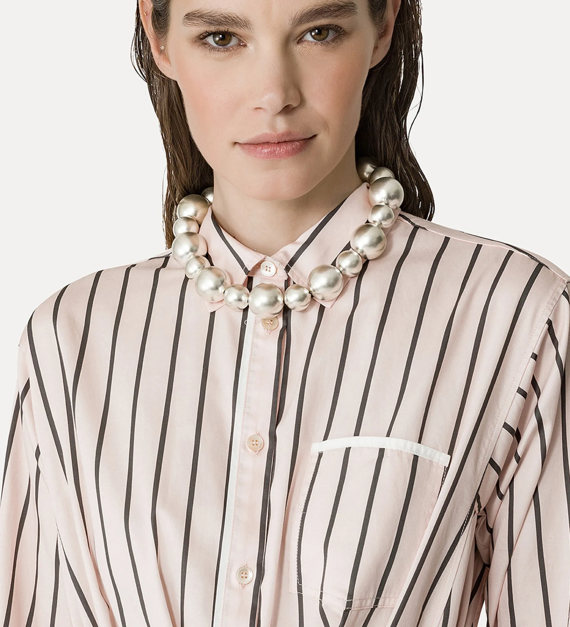forte_forte shirtdress oyster^ Dresses