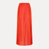 forte_forte silk trousers with a drawstring waist papavero^ Pants