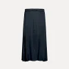 forte_forte skirt in silk satin abisso^ Skirts