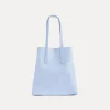 forte_forte small shopper in calfskin azzurro^ Bags And Belts