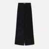 forte_forte smoking pants in enver satin nero^ Pants
