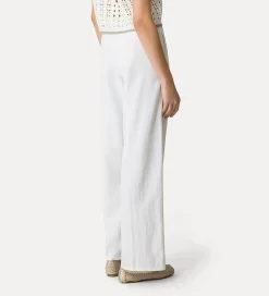 forte_forte straight–leg trousers giglio^ Pants