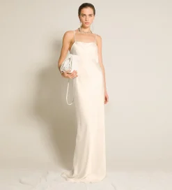 forte_forte suede bucket bag with rhinestones ivory^ Bags And Belts
