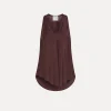 forte_forte top in habotai silk black orchid^ Tops