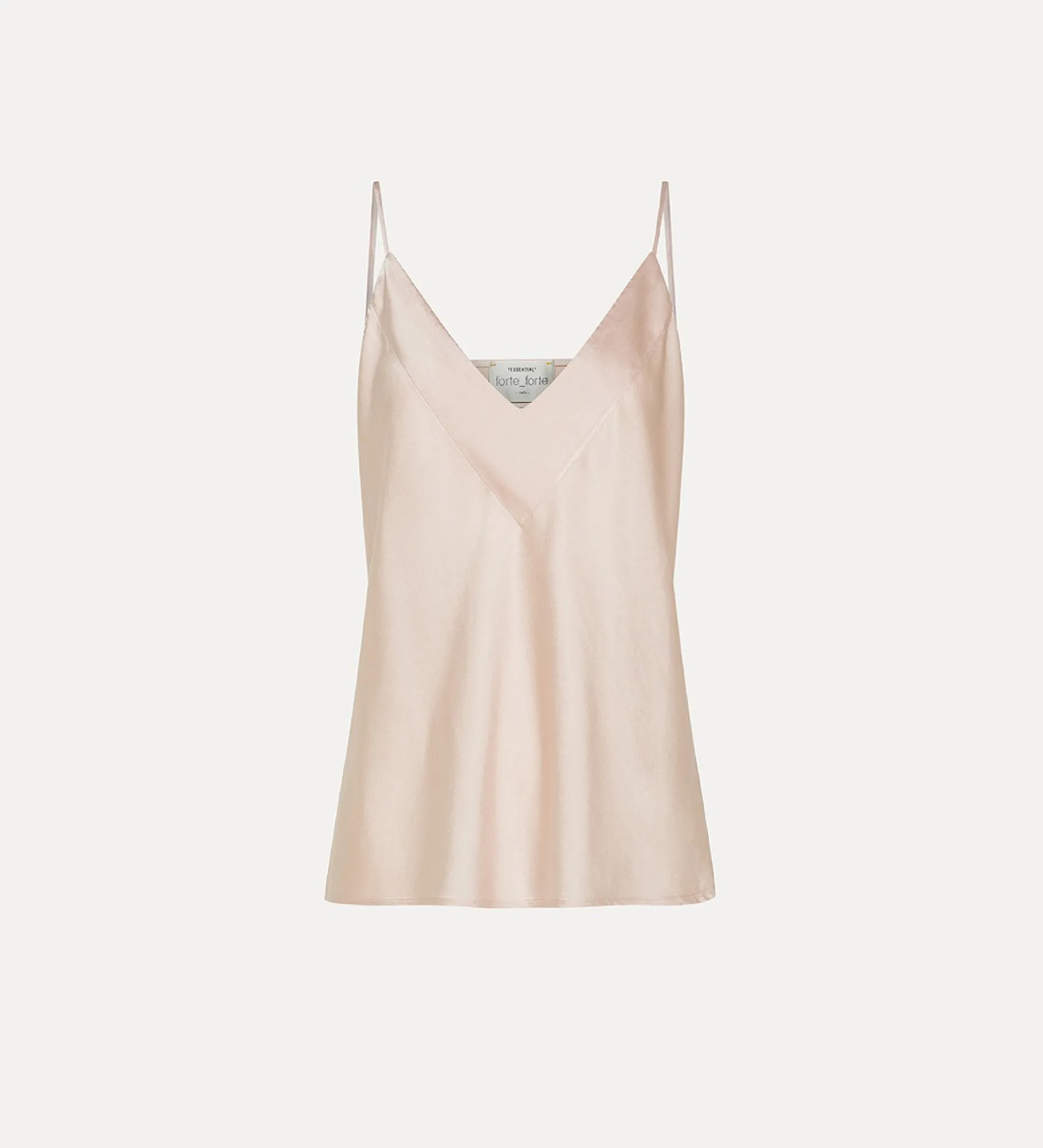 forte_forte top in silk satin oyster^ Tops