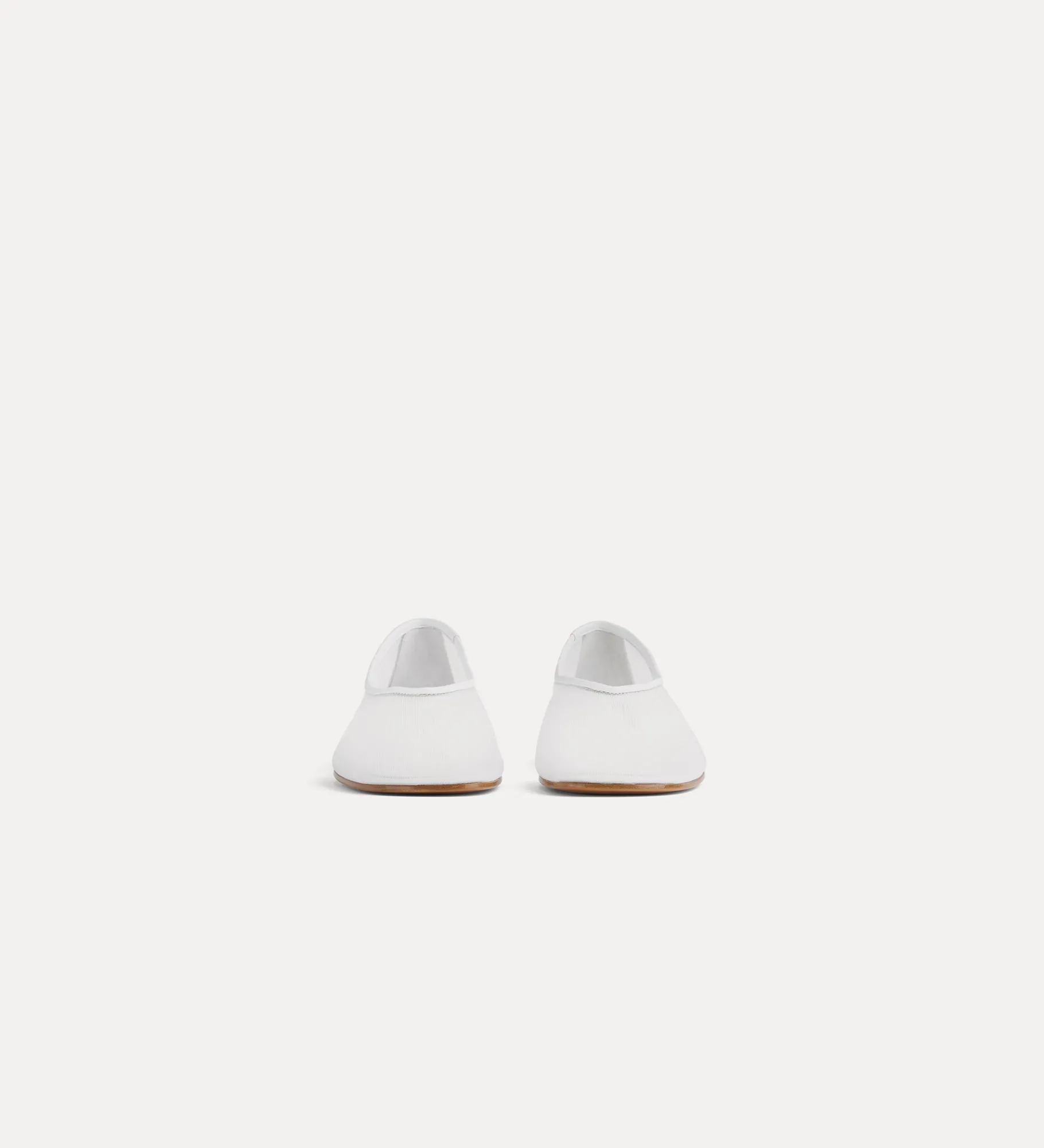forte_forte tulle ballet flat bianco^ Shoes