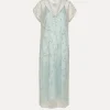 forte_forte tulle dress with embroidered “firefly” detailing firefly^ Dresses