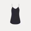 forte_forte viscose tank top for women nuit^ Tops