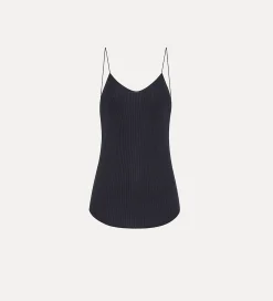 forte_forte viscose tank top for women nuit^ Tops