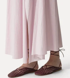 forte_forte woven backless slipper ruby^ Shoes